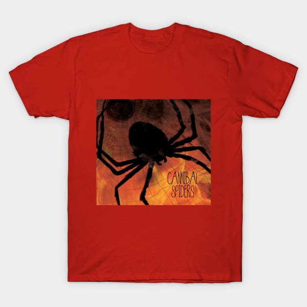 Cannibal Spiders T-Shirt by Romero Records